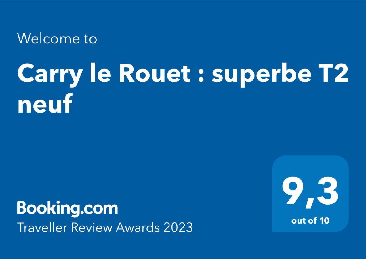 Carry Le Rouet : Superbe T2 Neuf Apartment Exterior photo
