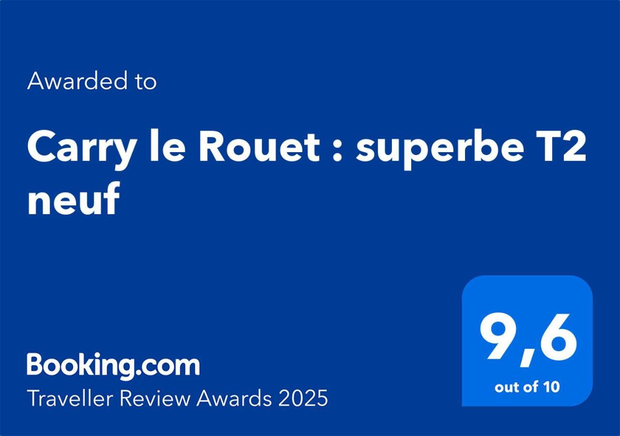 Carry Le Rouet : Superbe T2 Neuf Apartment Exterior photo